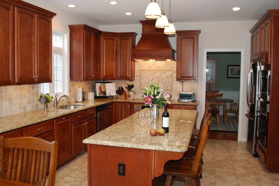 Inspired Examples of Granite Kitchen Countertops | HGTV