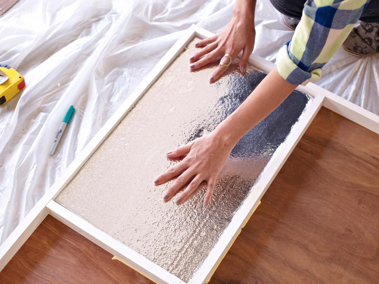 Install a Sliding Yellow Door HGTV