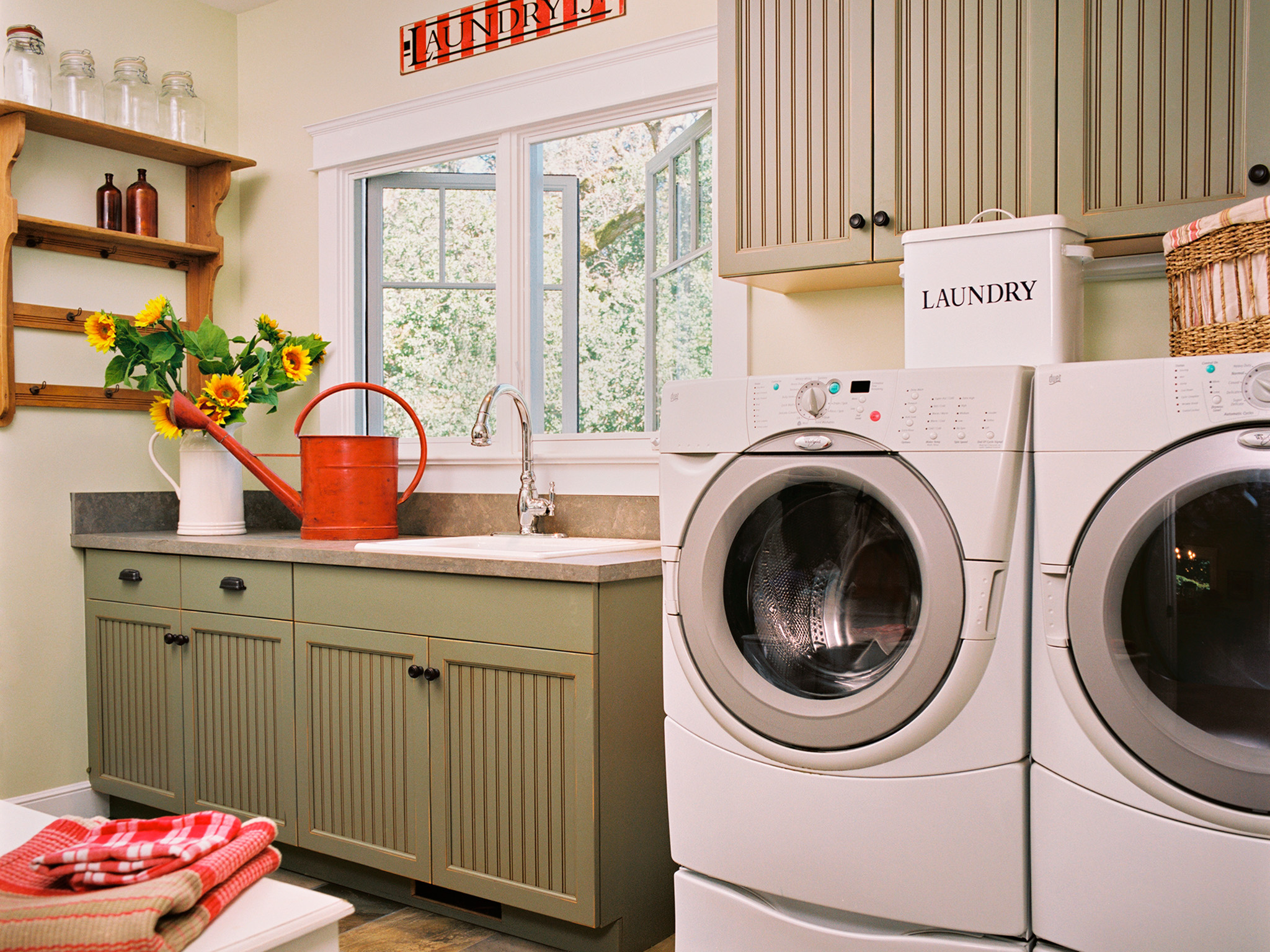 houzz laundry room upstairs