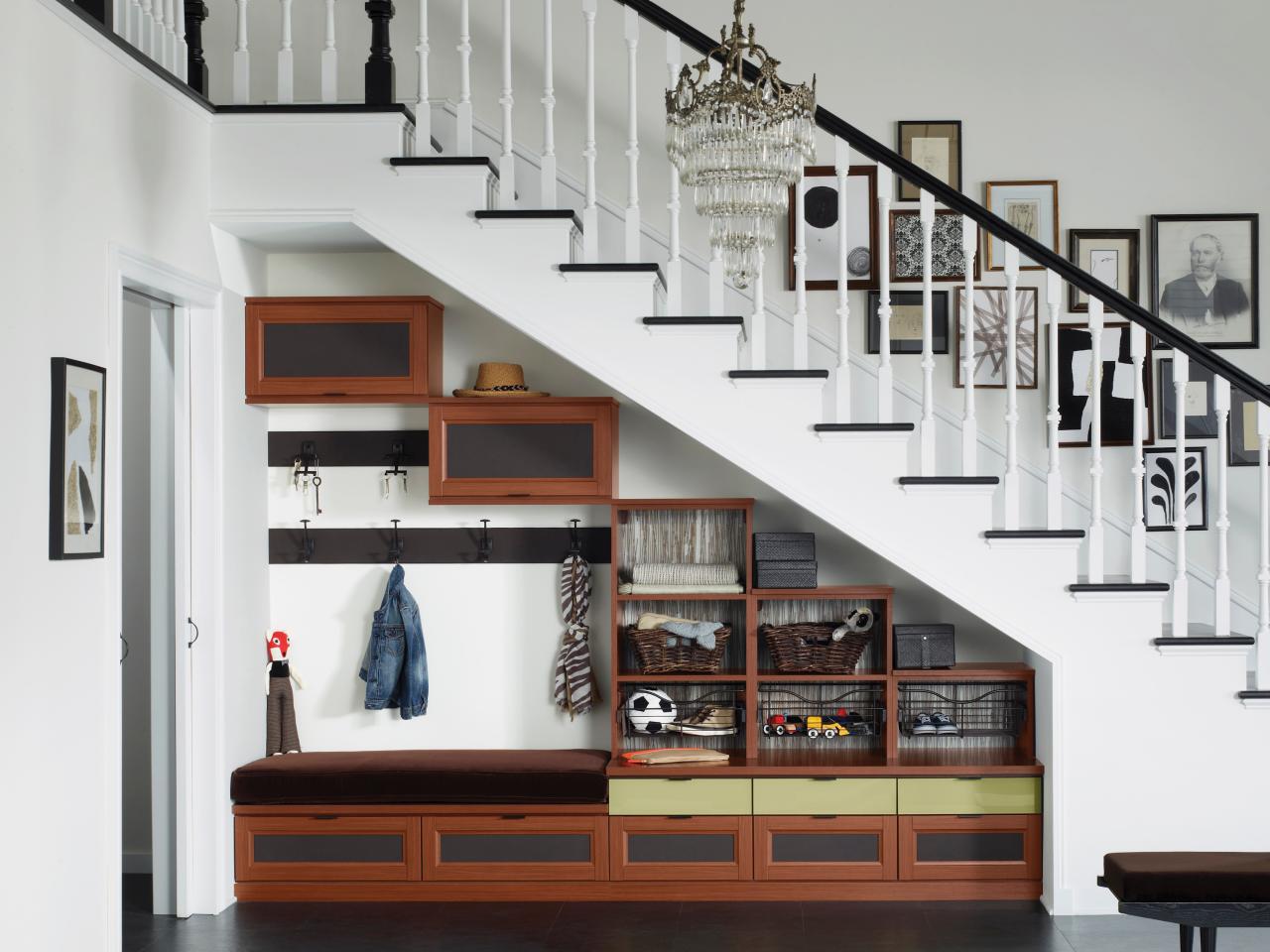 closet in the living room