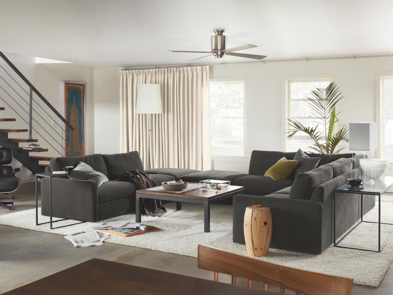 modern living room setups