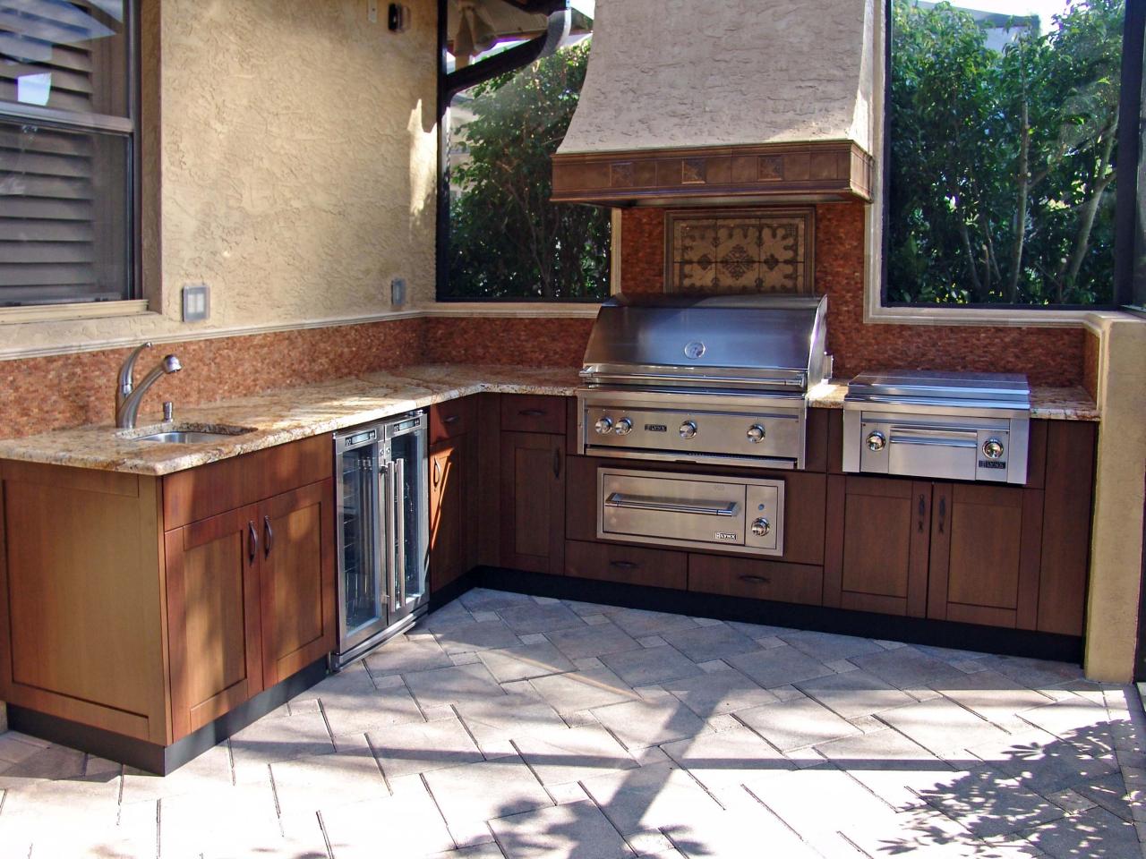 Outdoor Kitchen Cabinet Ideas Pictures Tips Expert Advice HGTV