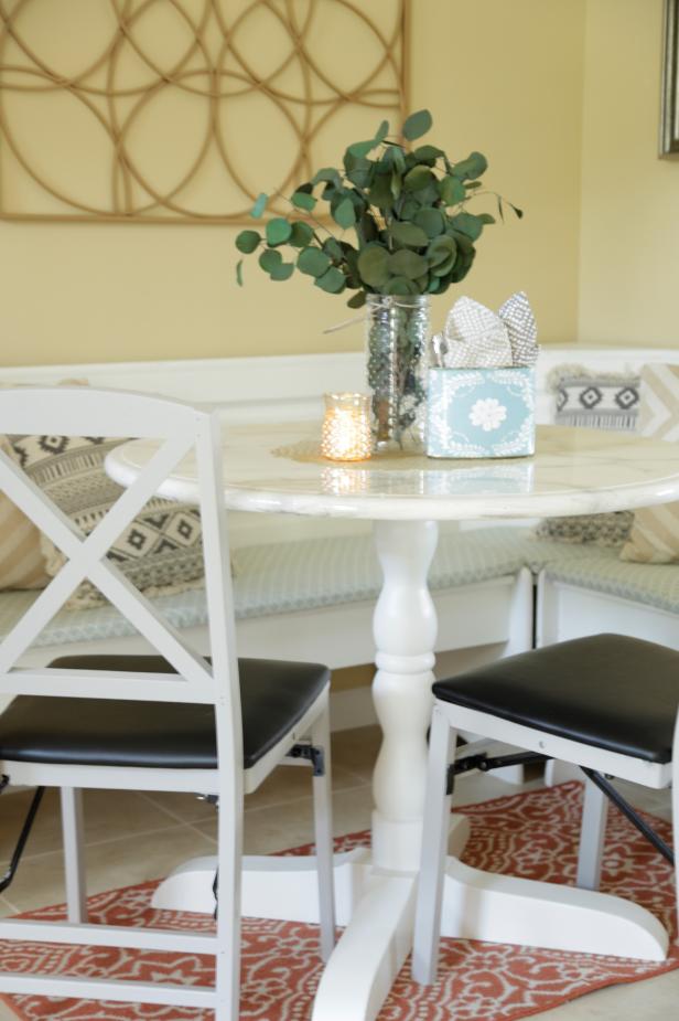 Faux Marble Table Faux Marble Table