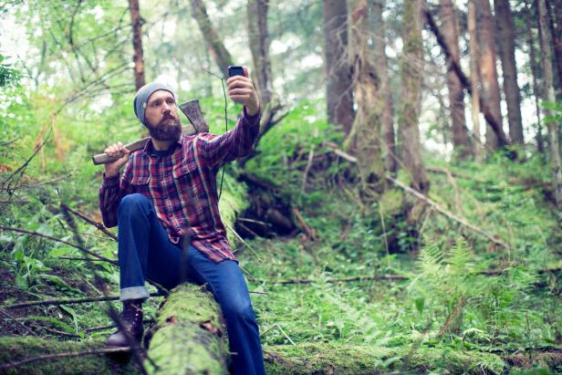 Hipster Lumberjack Hipster Lumberjack