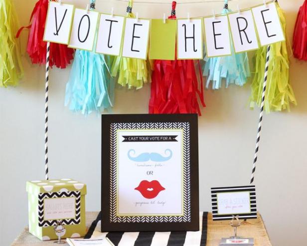 How to Host a Fun Gender Reveal Party | HGTV's Decorating & Design Blog