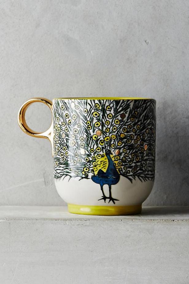 Peacock Mug