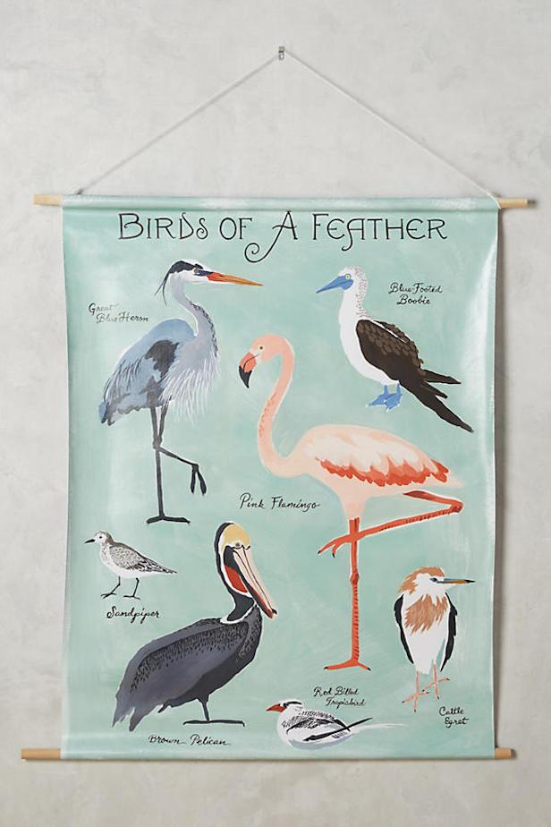 Birds of a Feather Tapestry Birds of a Feather Tapestry