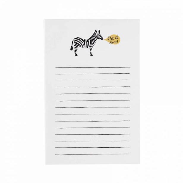 Zebra Notepad Zebra Notepad