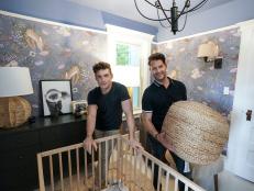 As seen on HGTV’s The Nate & Jeremiah Home Project, Jeremiah Brent chooses the perfect complement pieces to give the homeowners a new start.