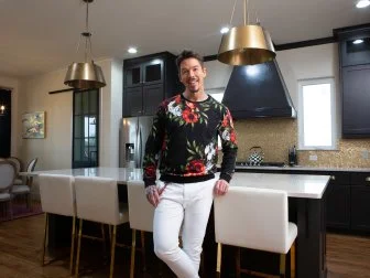 As seen on My Lottery Dream Home, host David Bromstad inside this spacious Aledo, Texas home (portrait)