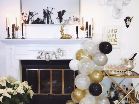Transform Your Home From Holiday to Par-Tay (Just in Time for NYE!)