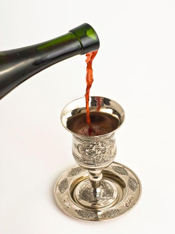 Shabbats wine in the cup Shabbats wine in the cup