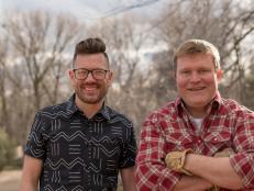 Clint Robertson and Luke Caldwell work onsite during the framing of a New Construction project in Boise, Idaho, as seen on Boise Boys with Clint Robertson and Luke Caldwell.