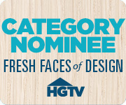 Vote for my designs in the HGTV Fresh Faces of Design Awards!