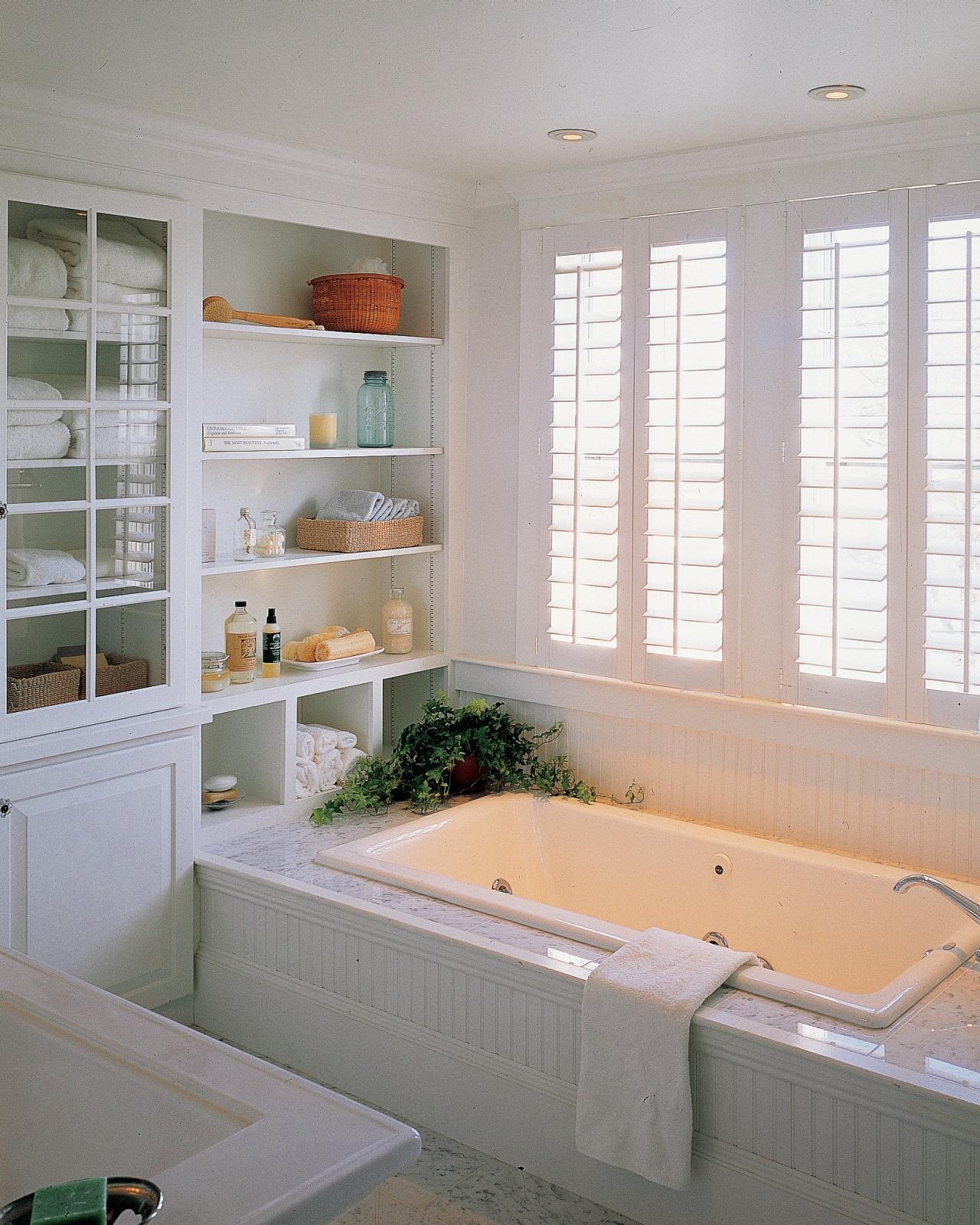 White Bathroom Decor Ideas Pictures Tips From HGTV HGTV