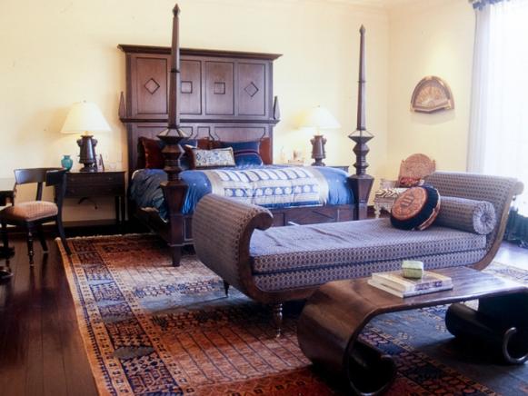 unique furnishings punctuate formal master bedroom unique furnishings punctuate formal master bedroom