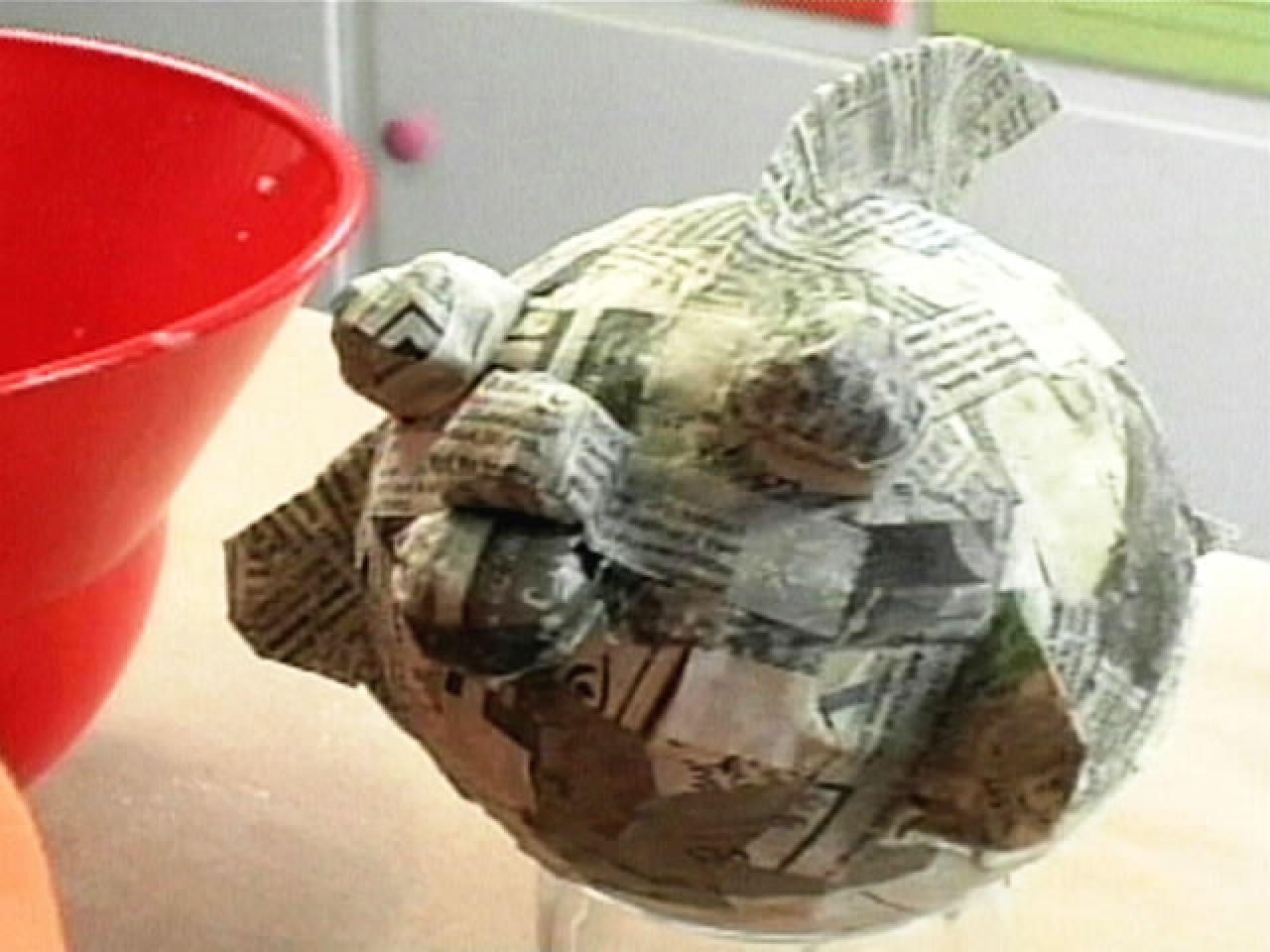 How to Make a Papier Mache Fish HGTV