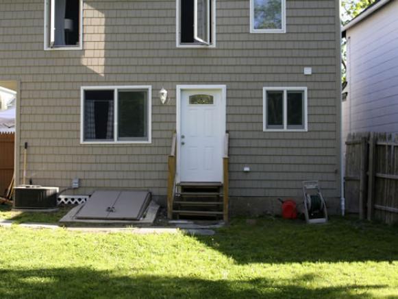 Backyard Deck Before Backyard Deck Before