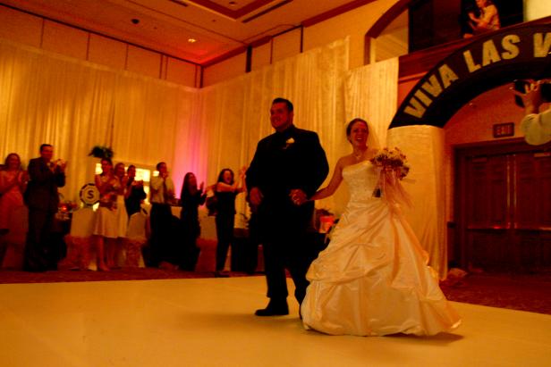 Bride and Groom's Big Entrance Bride and Groom's Big Entrance