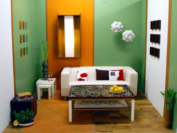 dindt203-green-orange-room dindt203-green-orange-room