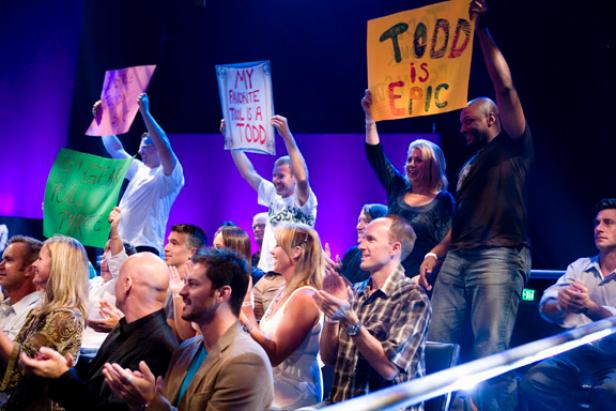 Fans at Design Star Finale