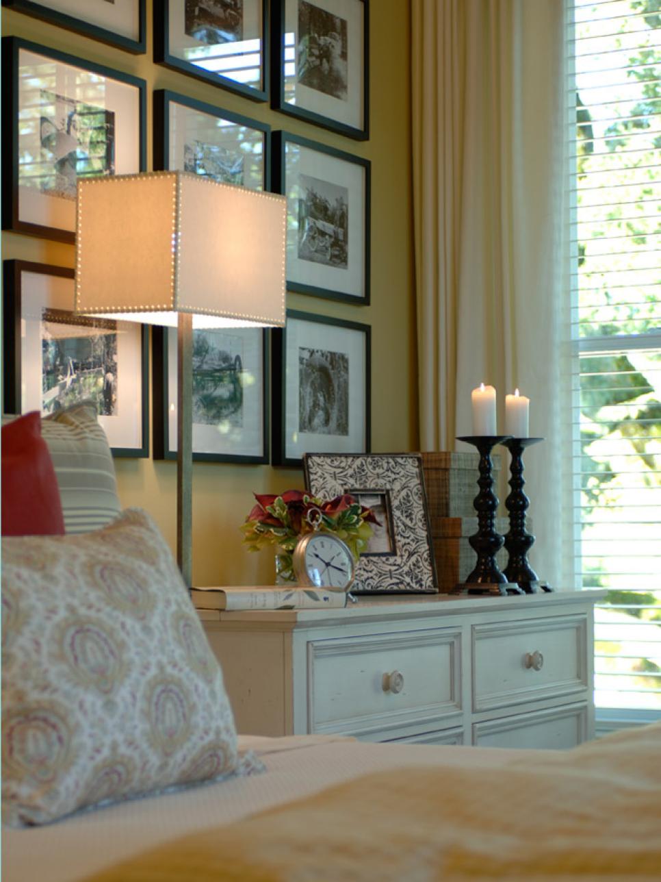 10 Ways to Display Bedroom Frames HGTV