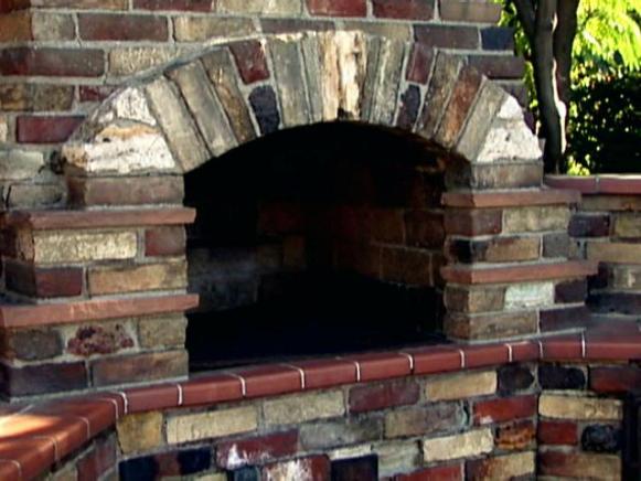 Outdoor Brick Fireplace Outdoor Brick Fireplace