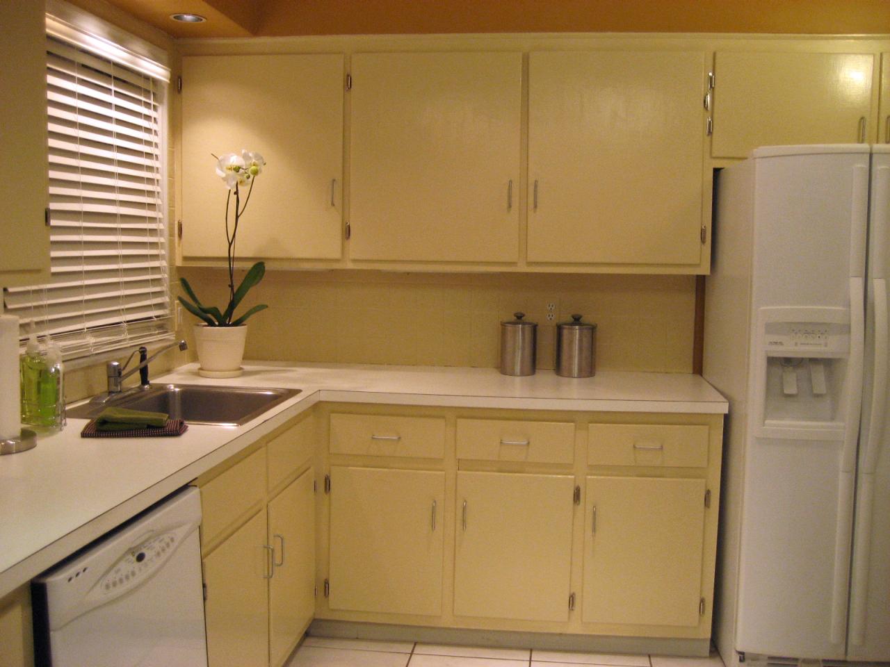 Best Way To Paint Kitchen Cabinets HGTV Pictures Ideas HGTV