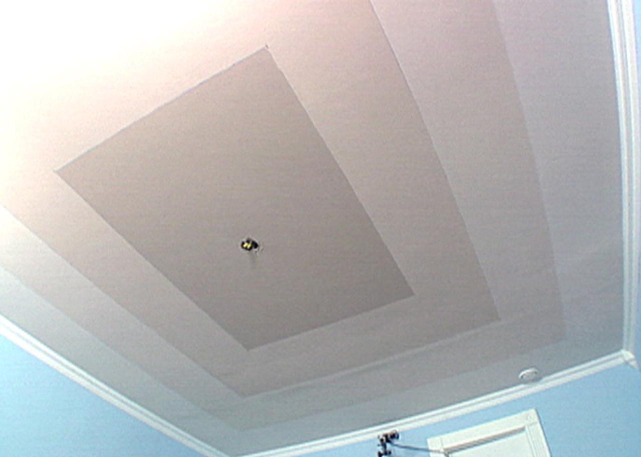 Faux Tray Ceiling Paint Ideas Home Design
