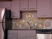 mosaic backsplash