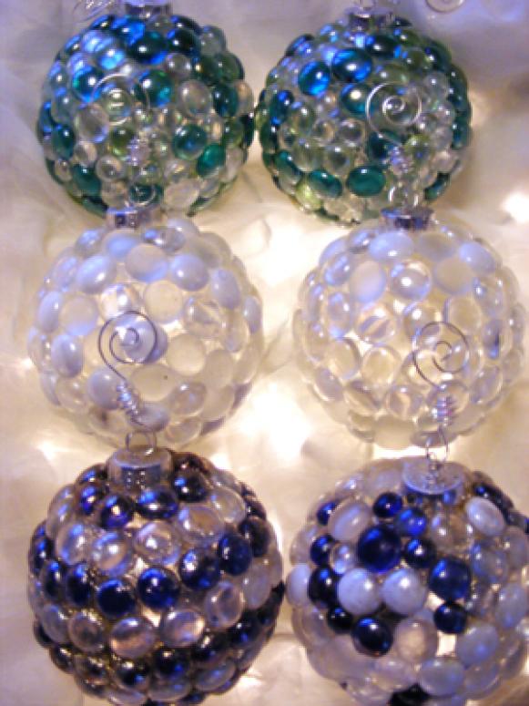 Sea Glass Christmas Ornaments Sea Glass Christmas Ornaments
