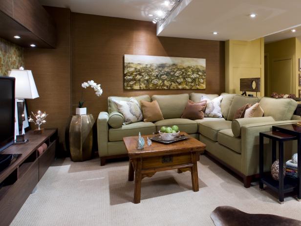 Basement Renovation Transforms a Cold Space Into a Warm Family Room