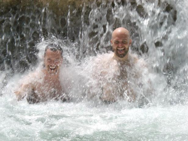 Matt Locke in a Waterfall Matt Locke in a Waterfall
