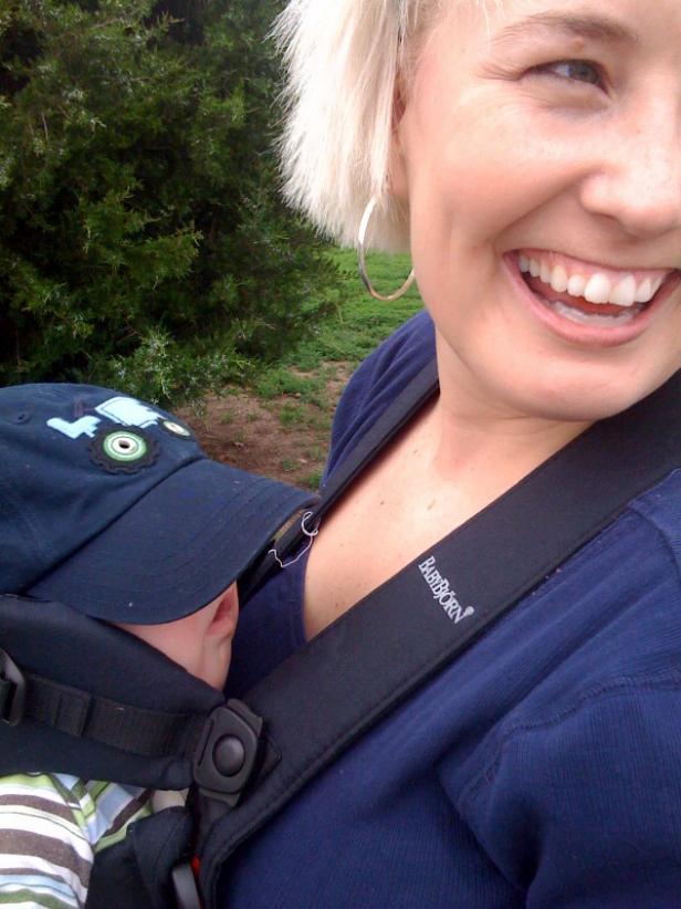 Jen Bertrand of Design Star Season 3 and Baby