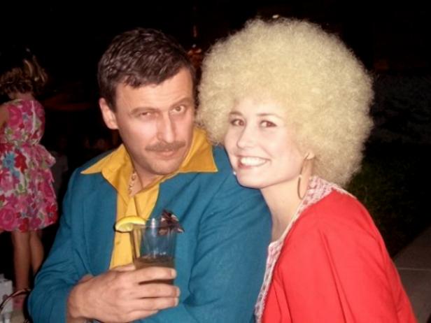 Jennifer Bertrand, Design Star Season 3, with Husband