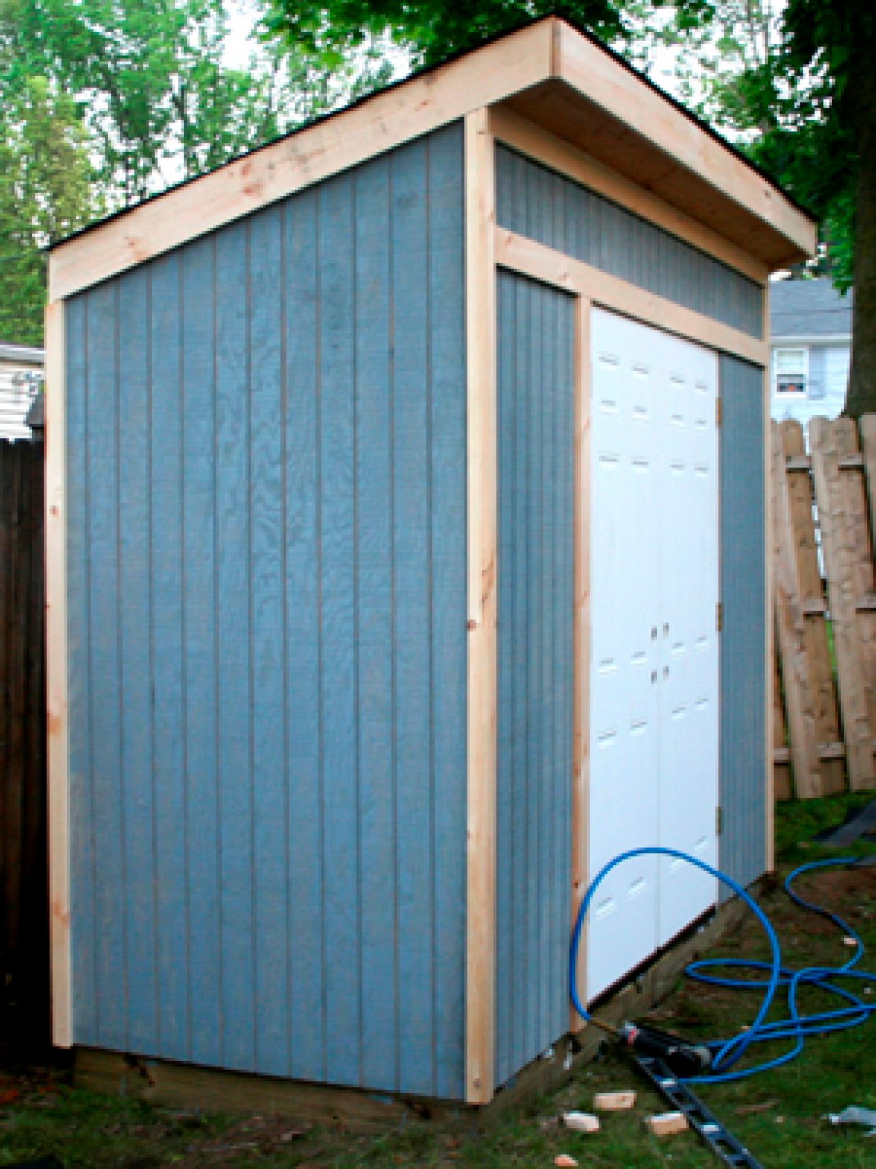 How to Build a Storage Shed for Garden Tools Landscaping Ideas and 