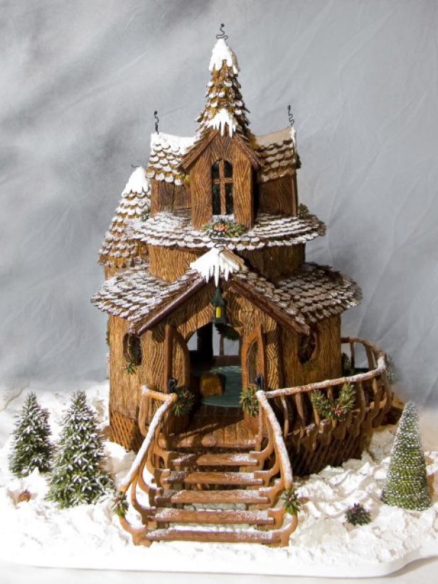 Icy Gingerbread Chalet Decorates Grove Park Inn Icy Gingerbread Chalet Decorates Grove Park Inn