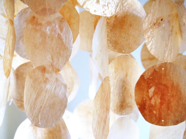 Making Shell Pendant Light Step 4