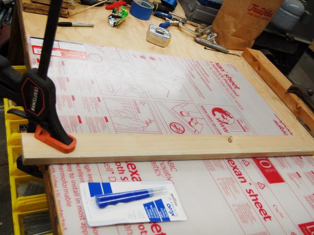 Installing Glass Inserts to Kitchen Cabinets: Cut LEXAN Glass Installing Glass Inserts to Kitchen Cabinets: Cut LEXAN Glass