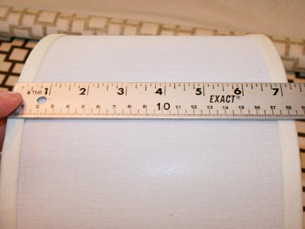 Measure Lampshade Height Measure Lampshade Height