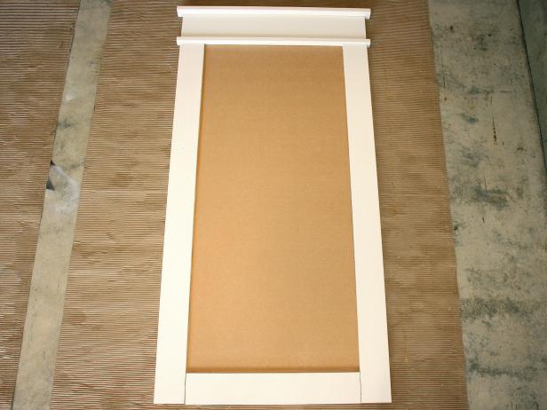 Allow the frame to dry one day