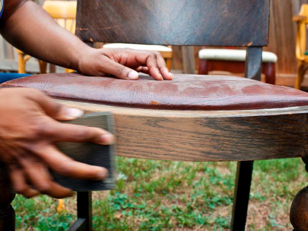 Refinishing a Dining Room Chair Refinishing a Dining Room Chair