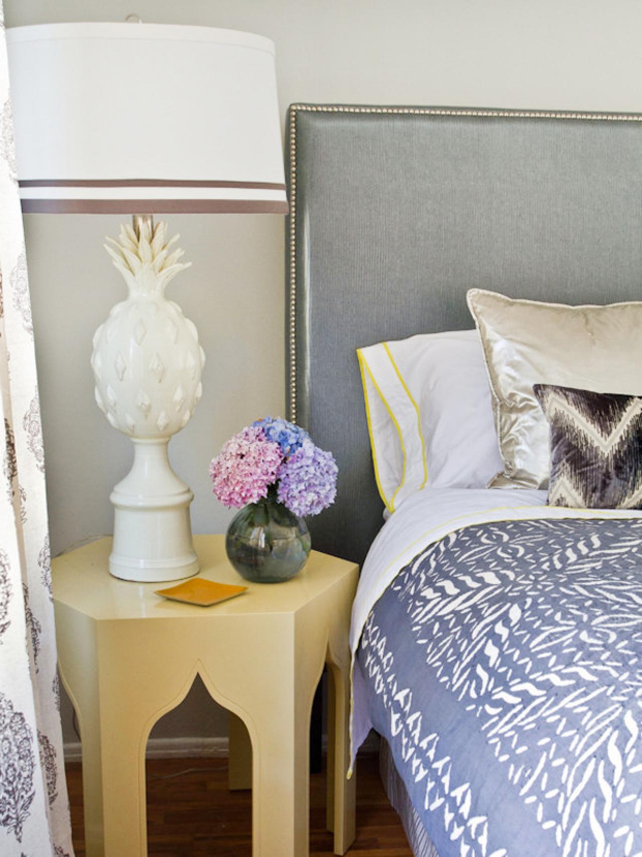 How To Upholster A No Sew Headboard HGTV