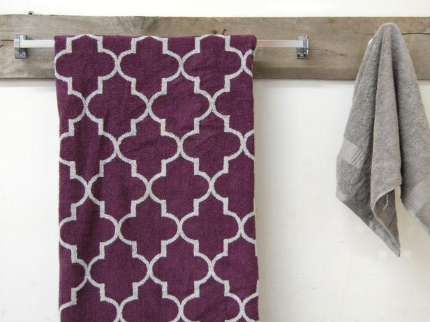 Rustic Towel Bar Rustic Towel Bar