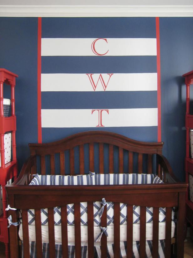 Traditional Blue Boy's Nursery With Eclectic Touches Traditional Blue Boy's Nursery With Eclectic Touches