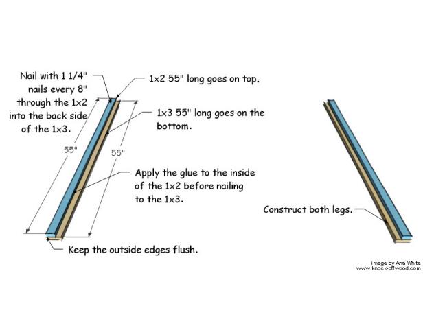 Constructing Front Legs