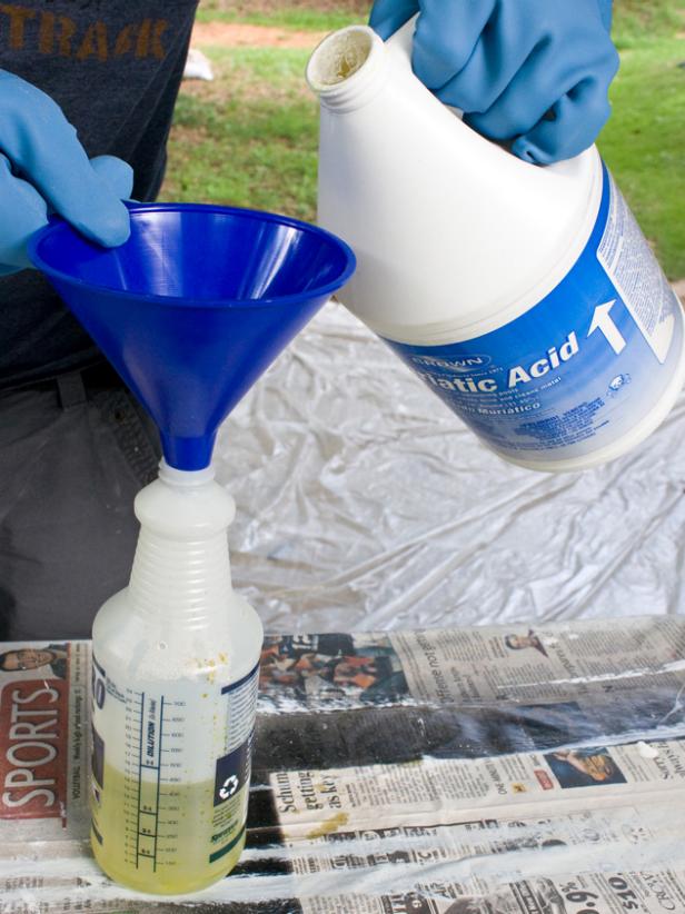 Prep the Muriatic Acid