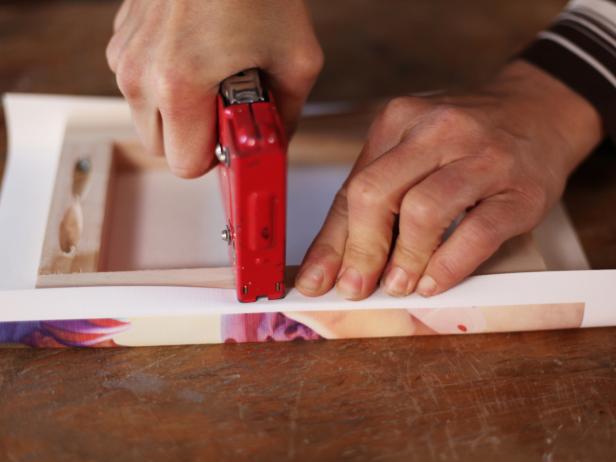 Attaching Canvas Art to Frames Attaching Canvas Art to Frames