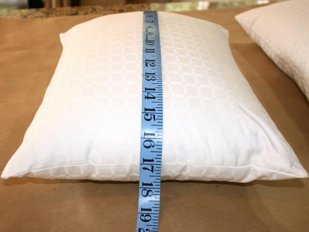 Measure the Length and Width of Pillows