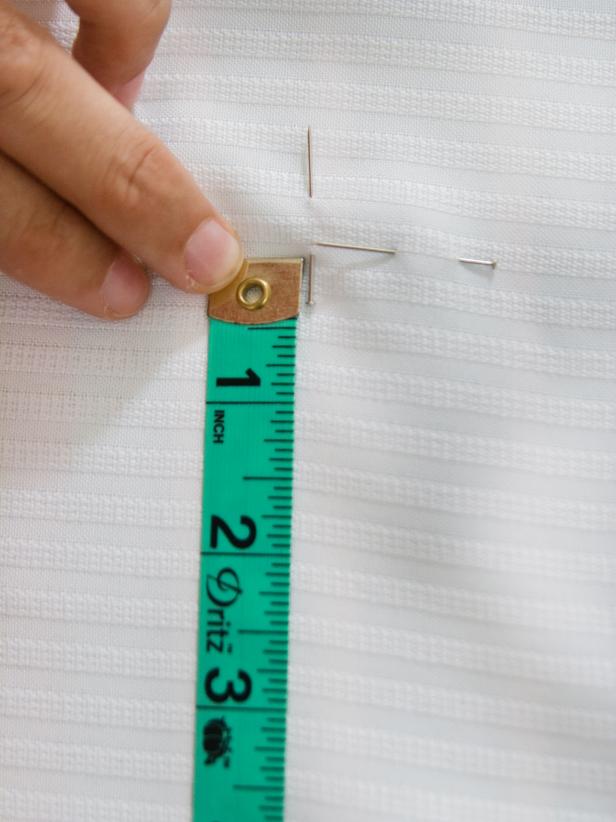 Measure Border for Embellished Shower Curtain